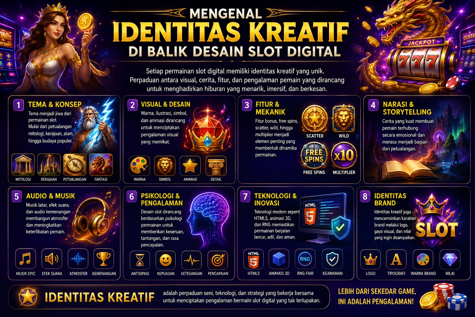 Identitas Kreatif di Balik Desain Slot
